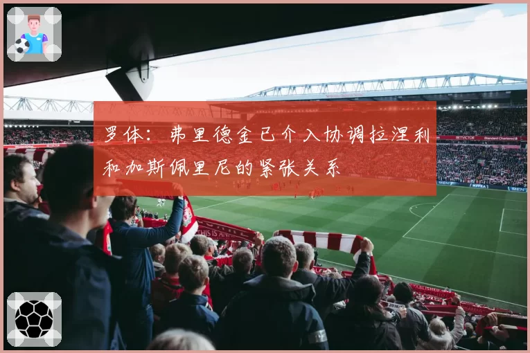 罗体：弗里德金已介入协调拉涅利和加斯佩里尼的紧张关系