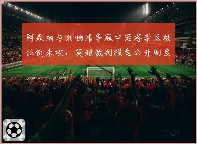阿森纳与利物浦争冠中若塔禁区被拉倒未吹，英超裁判报告公开制度试点范围扩大