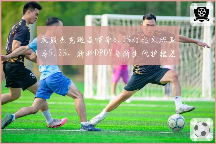 灰熊杰克逊盖帽率8.1%对比文班亚马9.2%，新科DPOY与新生代护框差距